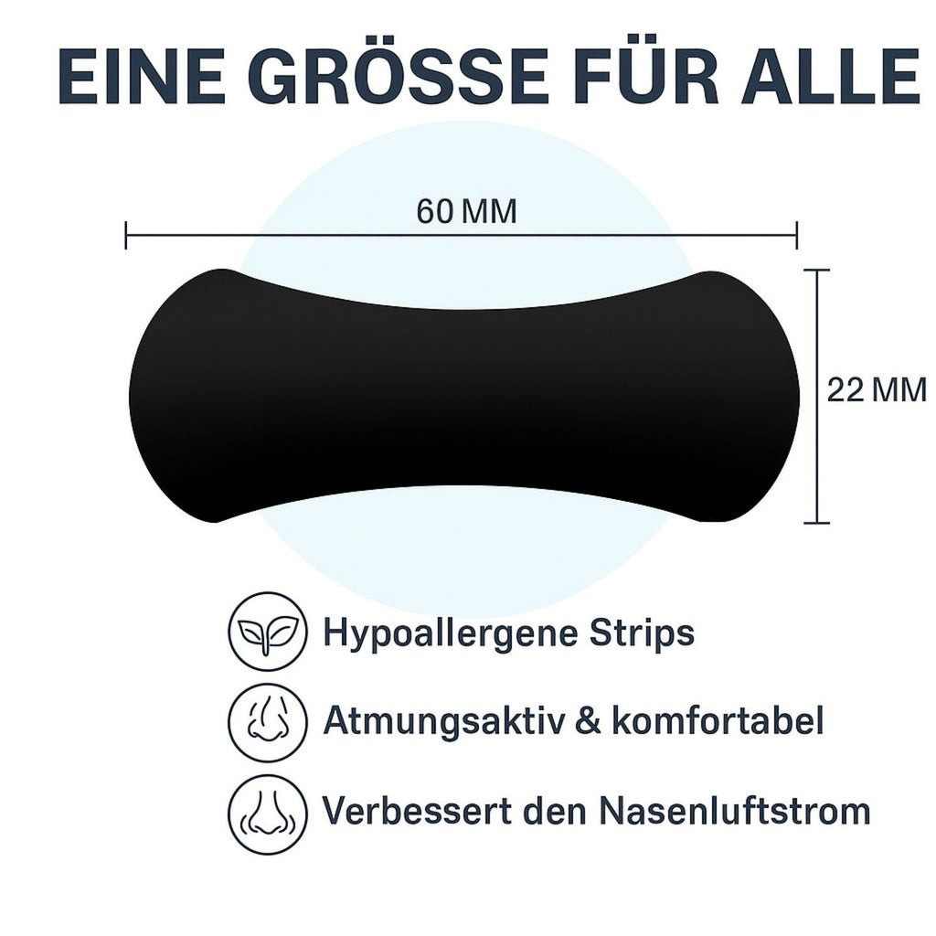 ForgeNight Atemmodul – Nasenpflaster für freie Atmung 30 Pflaster + 30 Reinigungstücher