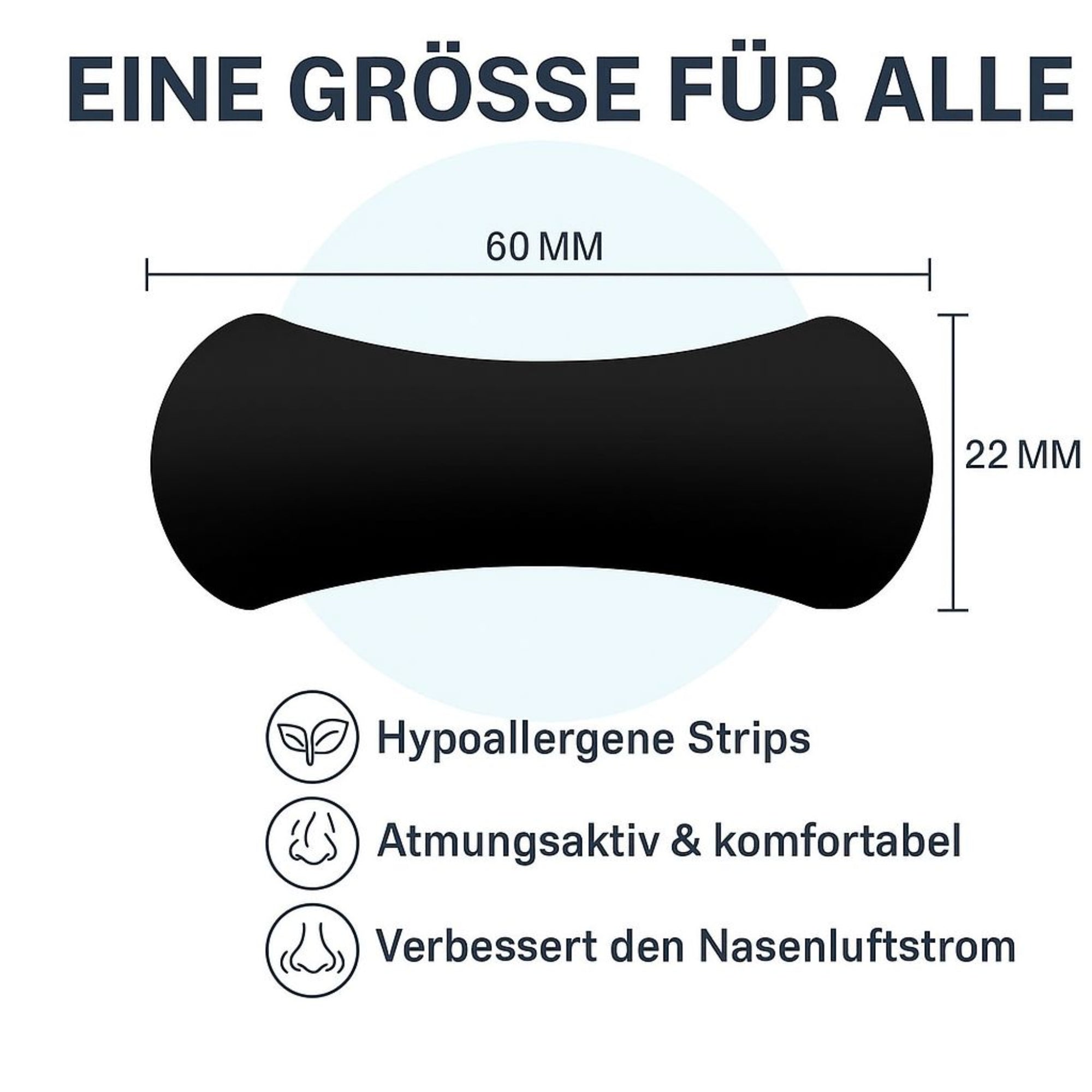ForgeNight Atemmodul – Nasenpflaster für freie Atmung 30 Pflaster + 30 Reinigungstücher